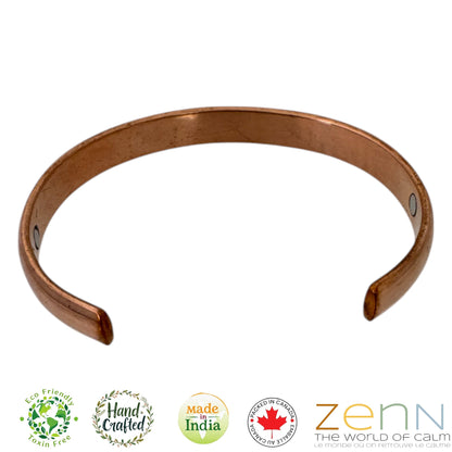 Copper magnetic bracelet
