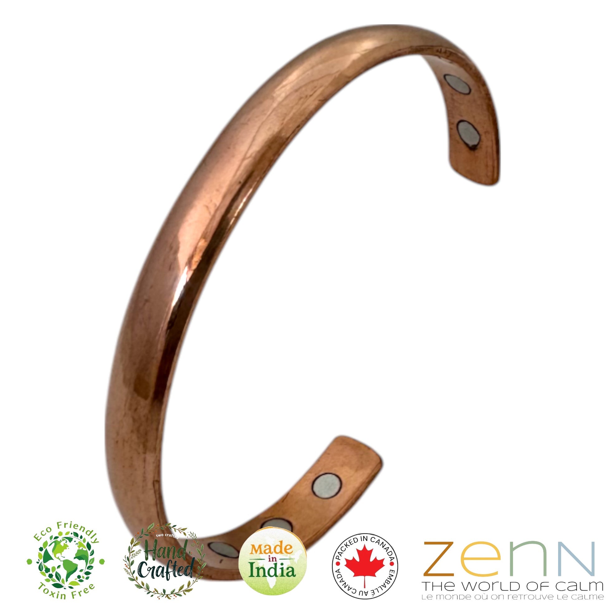 Copper magnetic bracelet