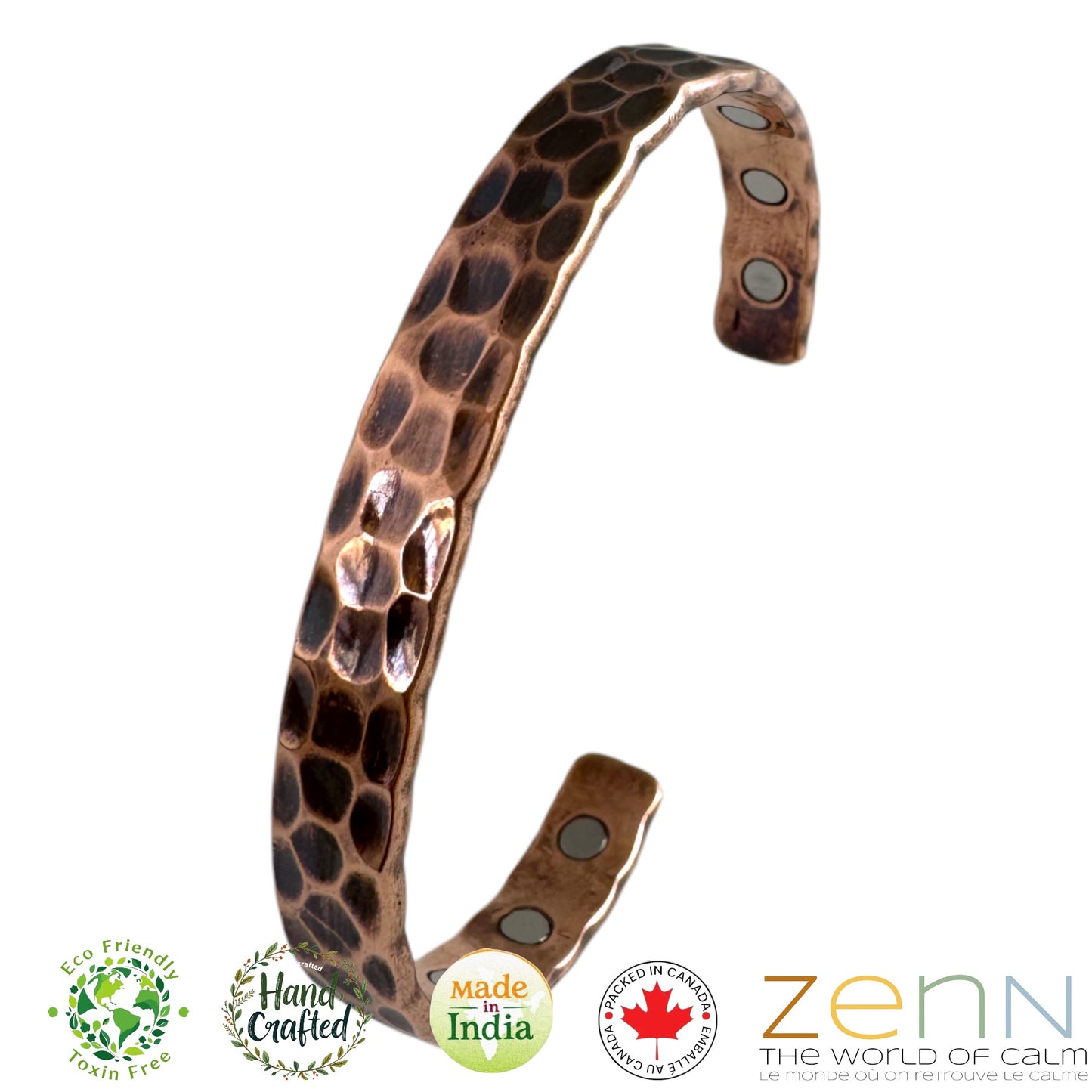 Copper magnetic bracelet
