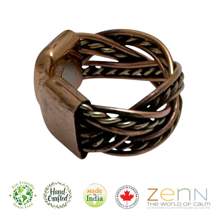 Magnetic copper ring