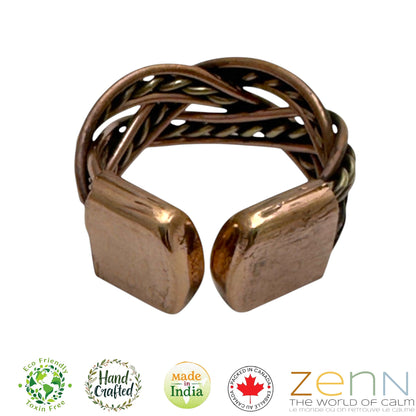 Magnetic copper ring
