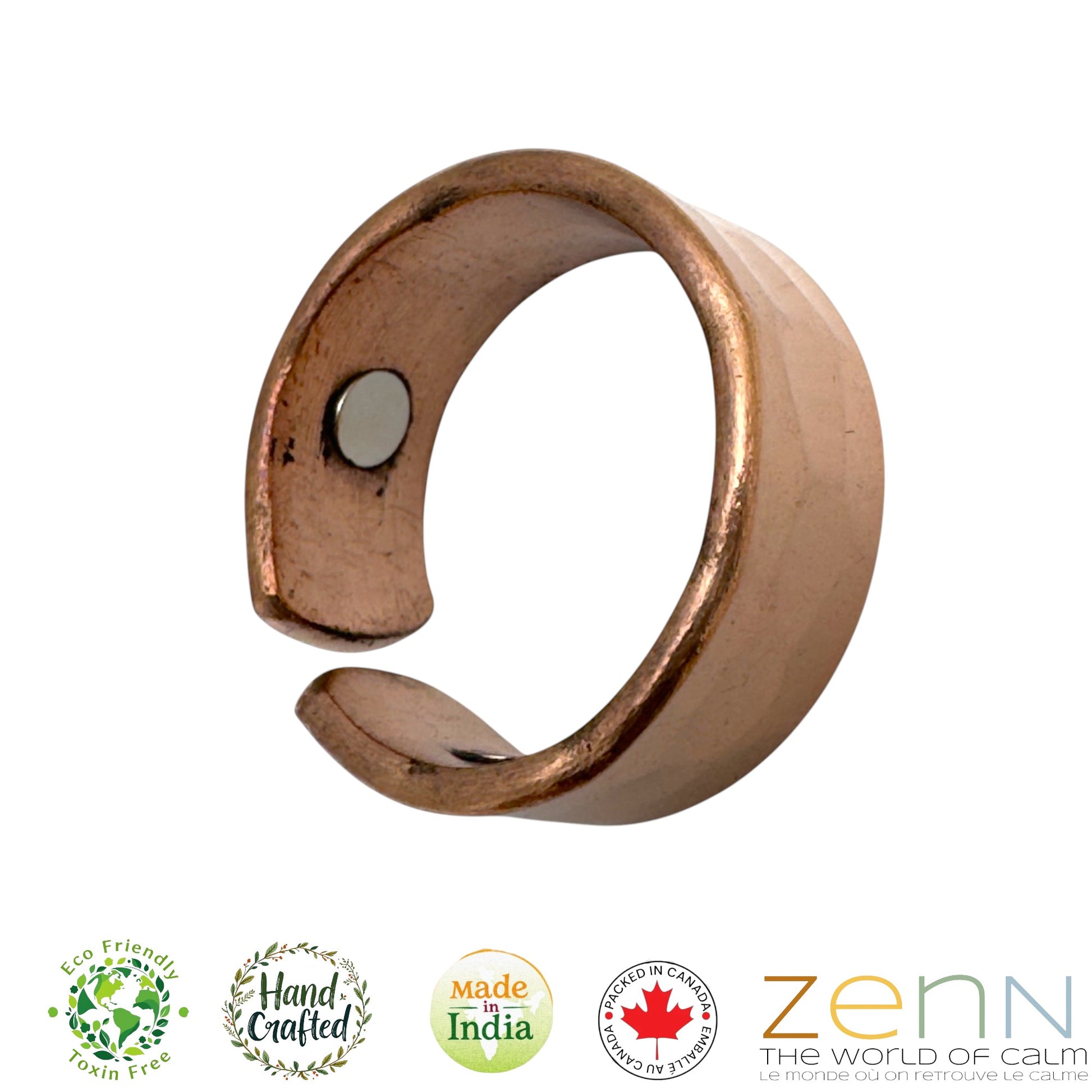 Magnetic copper ring