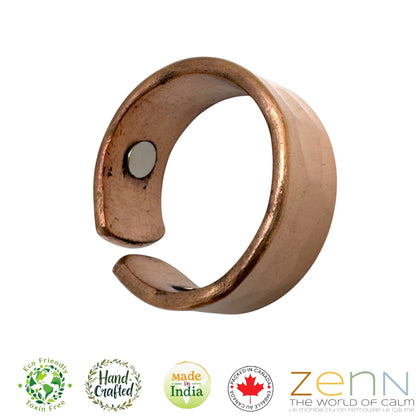 Magnetic copper ring