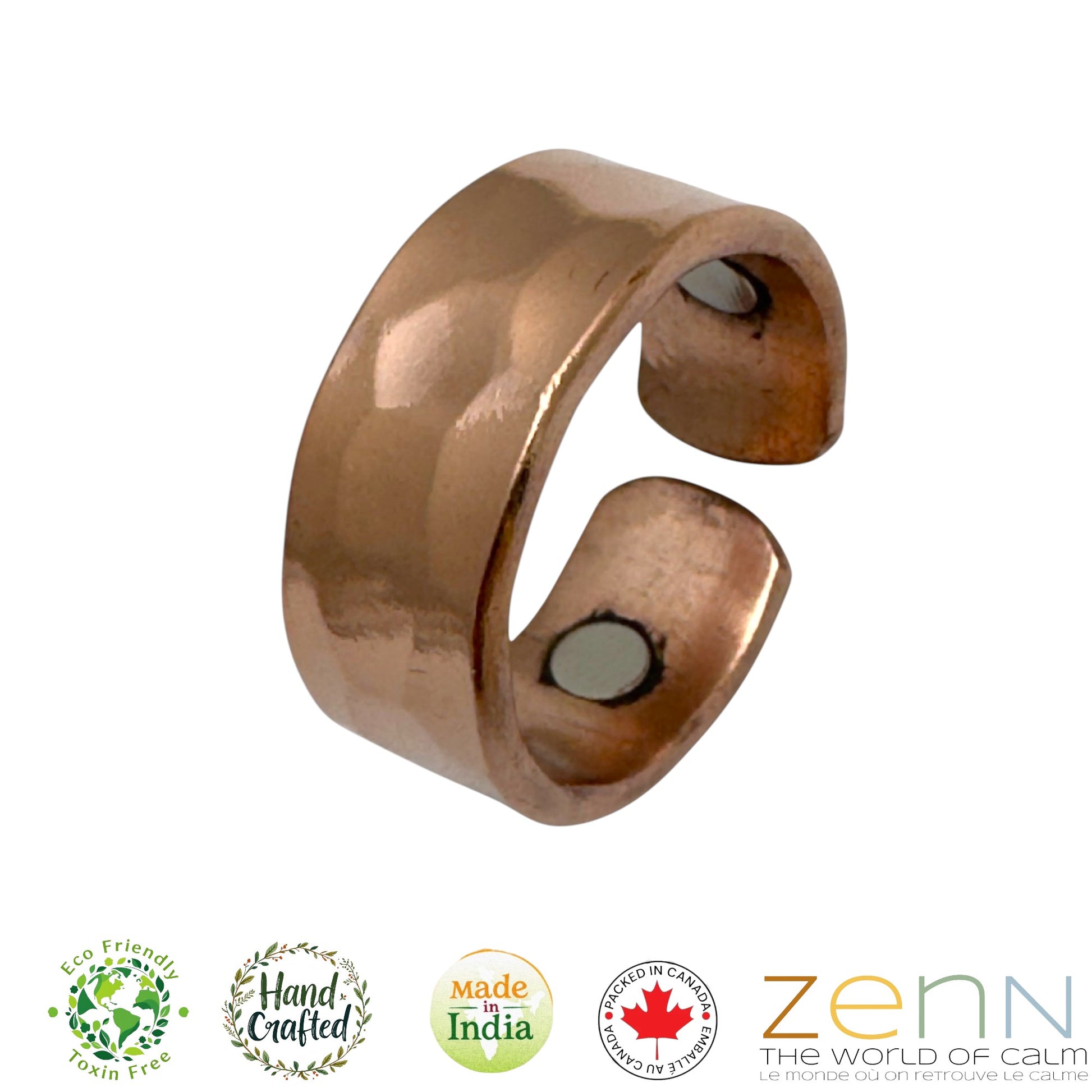 Magnetic copper ring