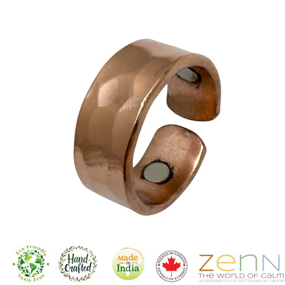 Magnetic copper ring