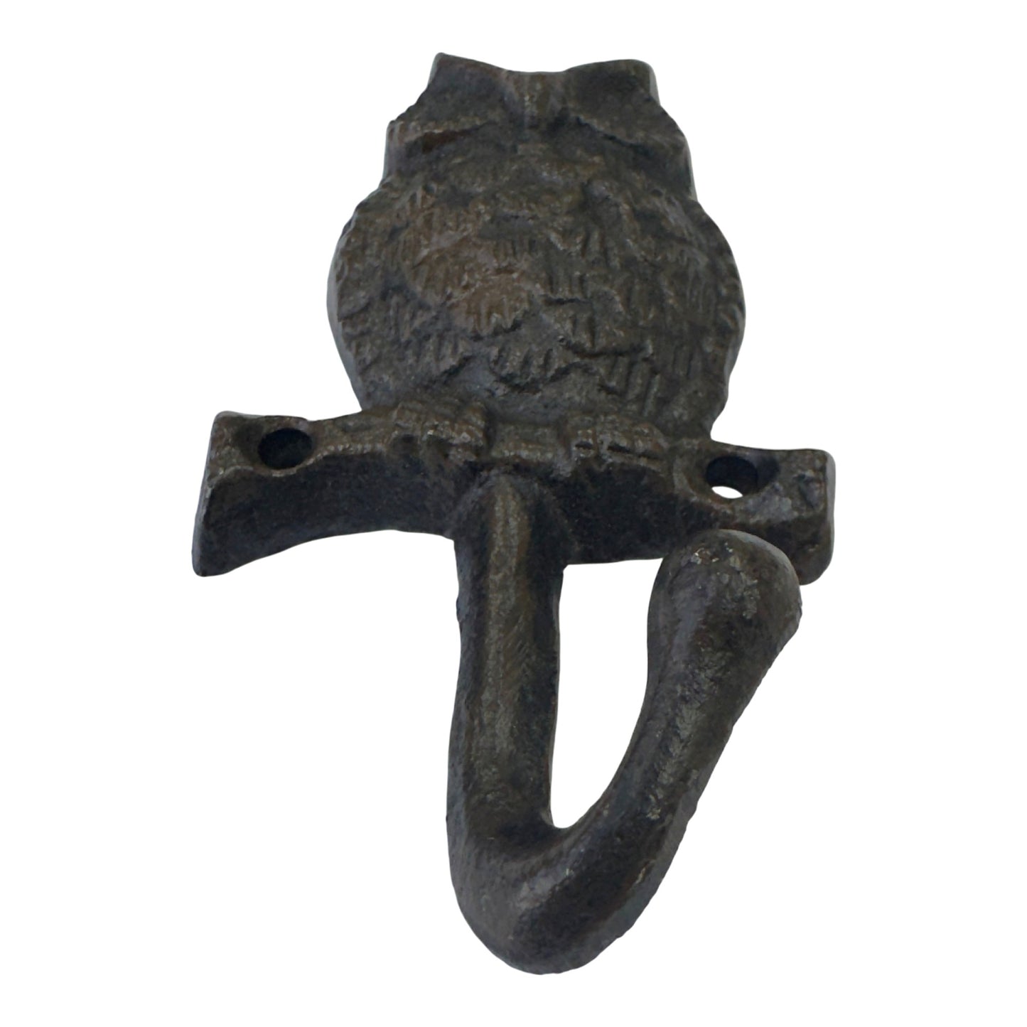 Cast iron owl wall hook
