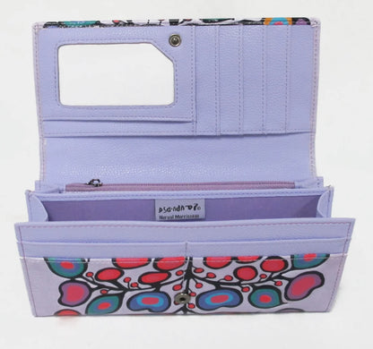 Norval Morrisseau Woodland Floral Wallet