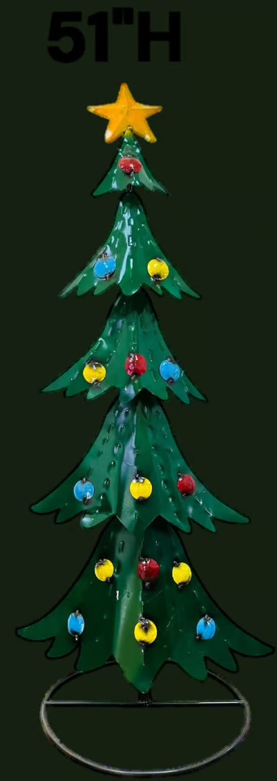 Christmas Tree - Made in Mexico From Recycled Metal