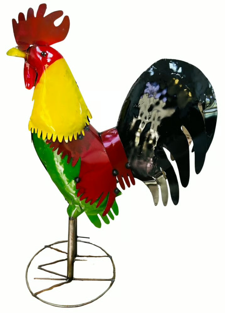 Giro Rooster 48” Tall  - Made in Mexico From Recycled Metal