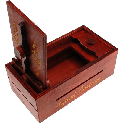 Secret Opening Box - Good Fortune Bank | Wooden Puzzle Box