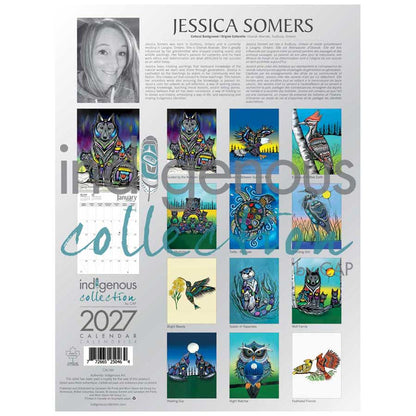 2027 Wall Calendar - Artist Jessica Somers