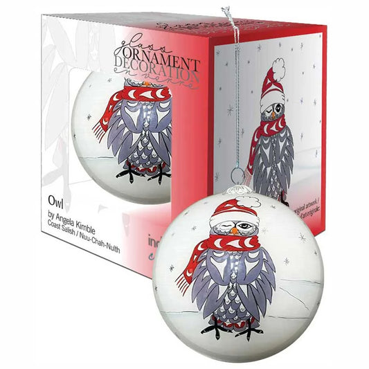 Owl Ornament - Artist Angela Kimble