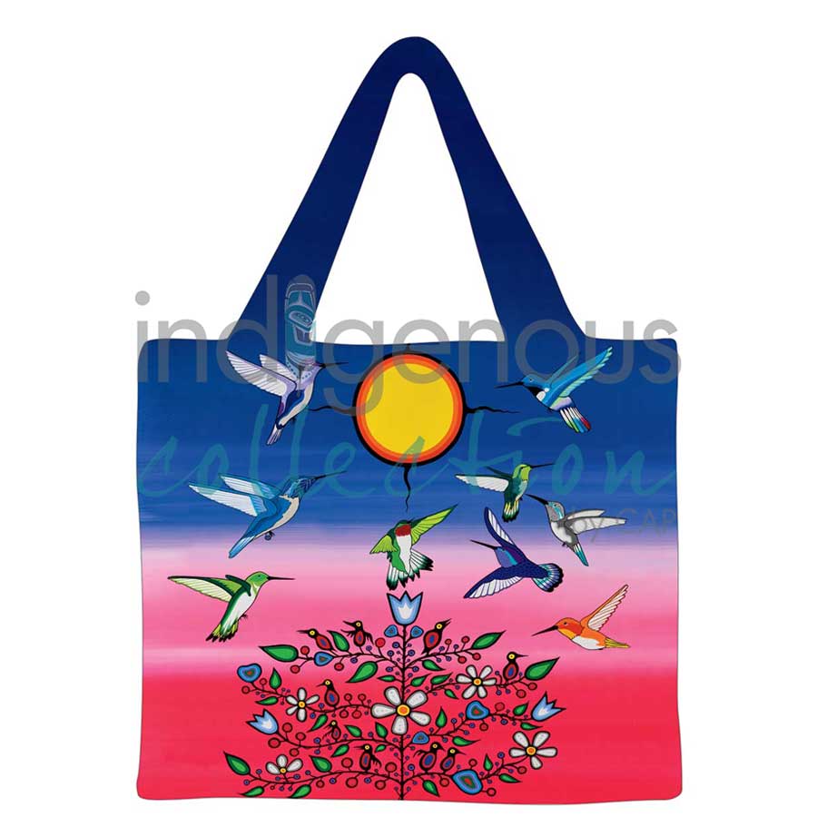 Ancestors Reusable Bag –  Art by Jeffrey Red George | Hamiltons of Pelham