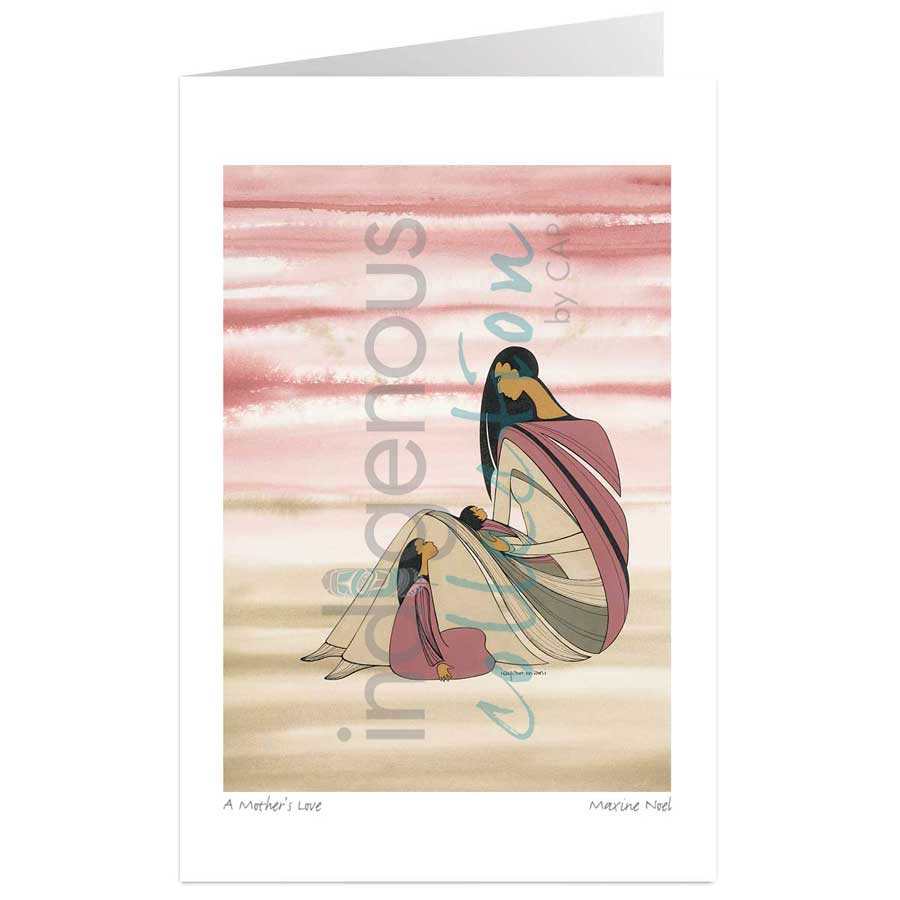 A Mother’s Love Art Card - Artist Maxine Noel