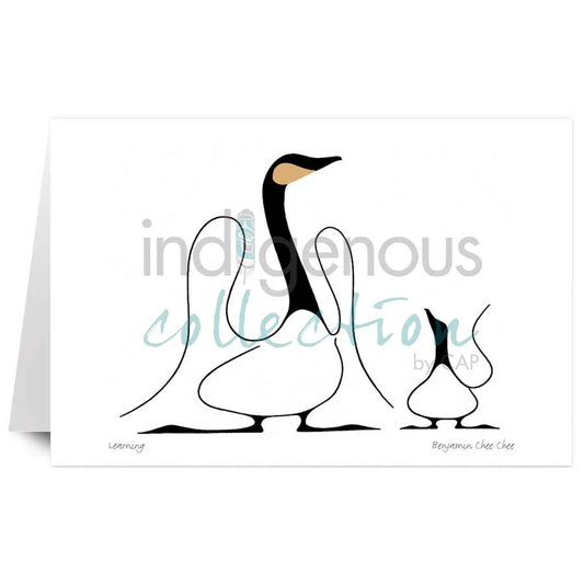Friends Art Card - Artist Benjamin Chee Chee