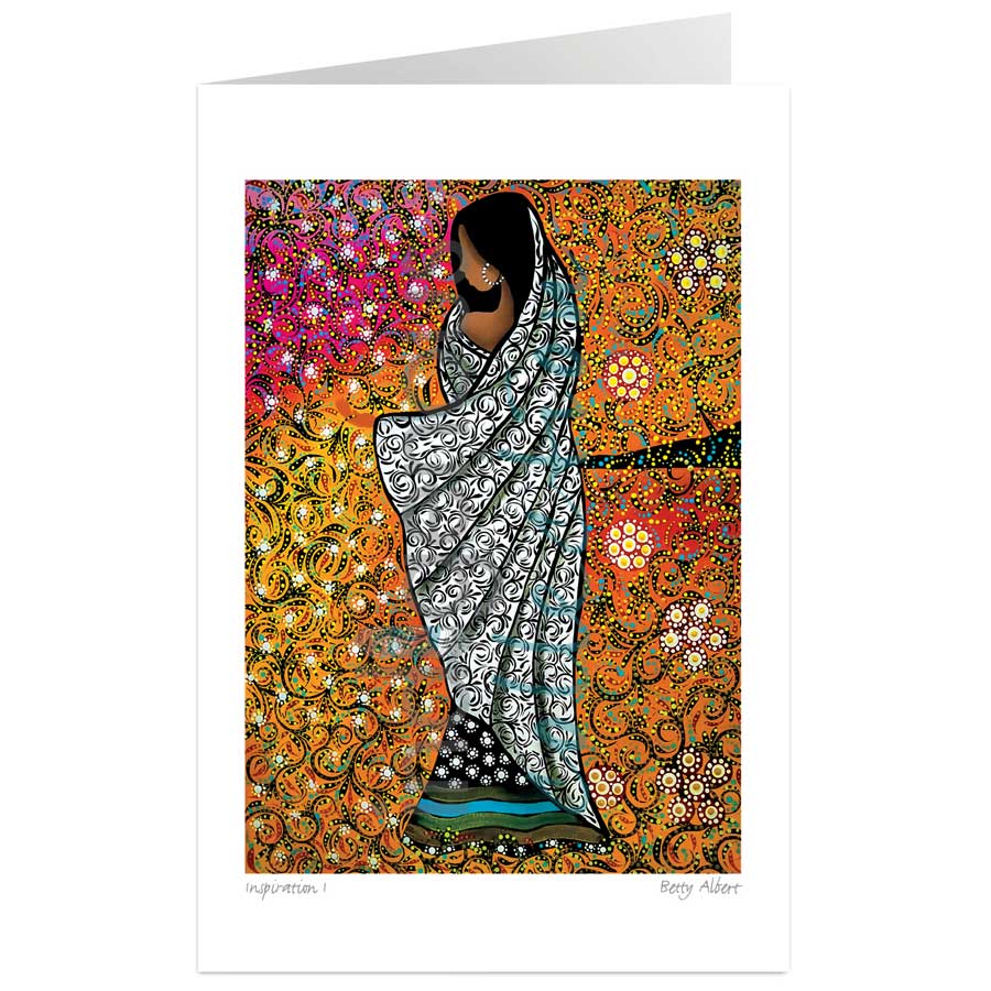 Inspiration I Art Card - Artist Betty Albert