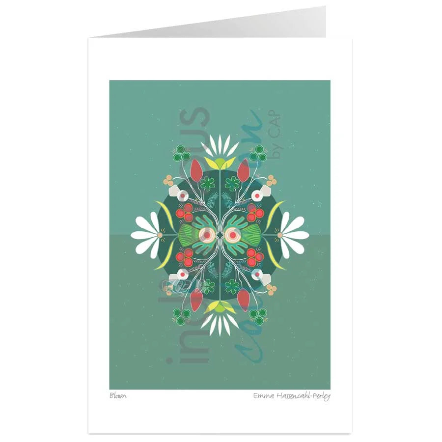 Bloom Art Card - Artist Emma Hassencahl-Perley