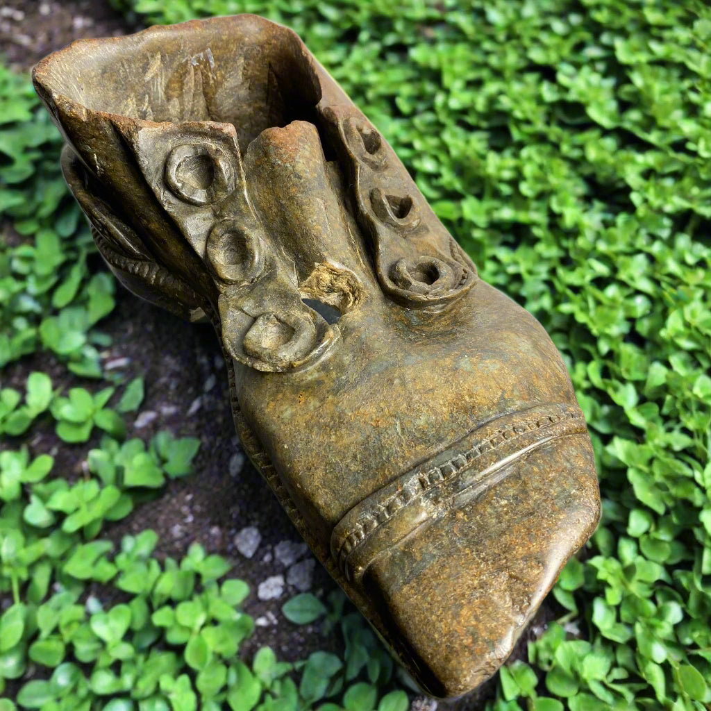 Stone Sculpture Shoe Zimbabwe