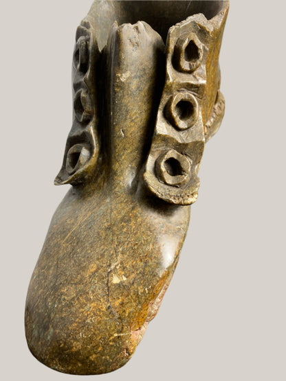 Zimbabwe Sculpture Stone Shoe