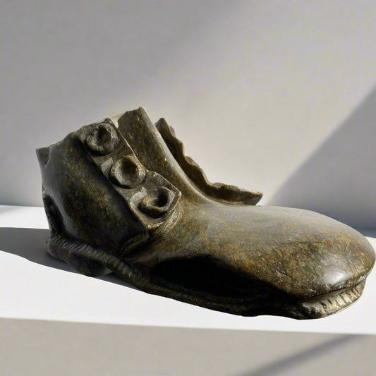 Zimbabwe Sculpture Stone Shoe