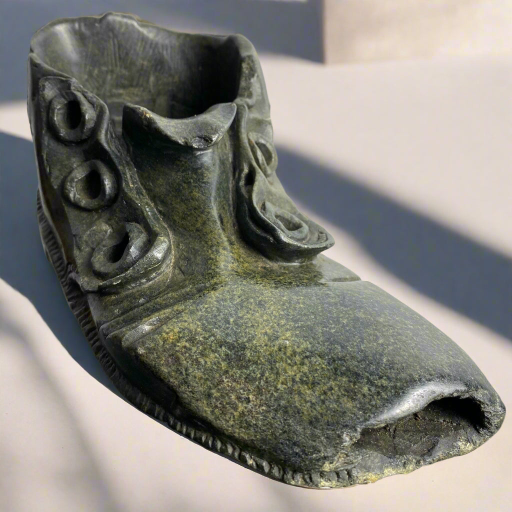 Zimbabwe Sculpture Stone Shoe