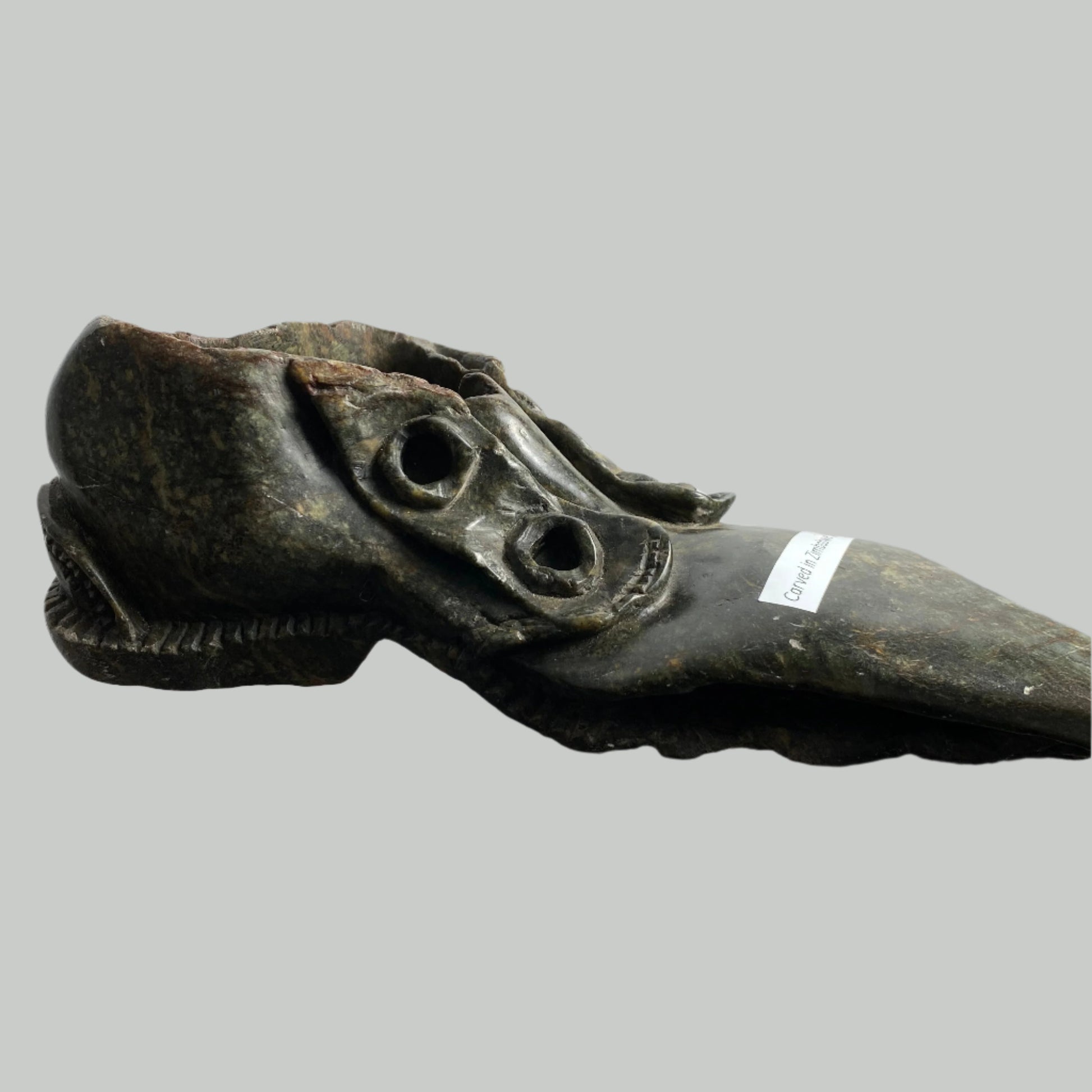 Zimbabwe Sculpture Stone Shoe