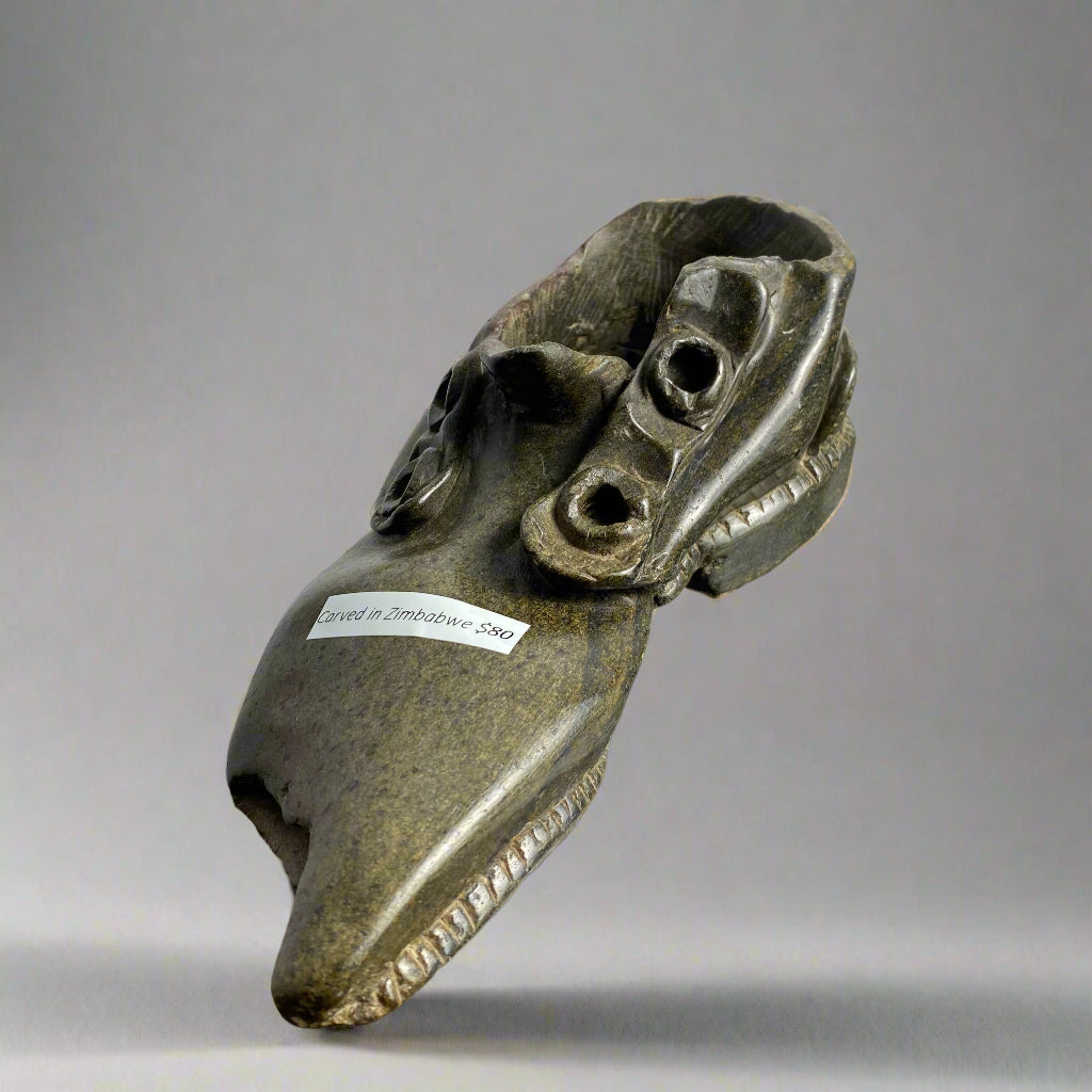 Zimbabwe Sculpture Stone Shoe