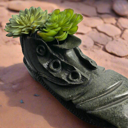 Zimbabwe Sculpture Stone Shoe