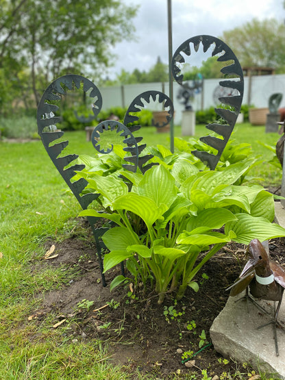 Metal Fiddlehead