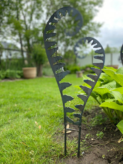 Metal Fiddlehead
