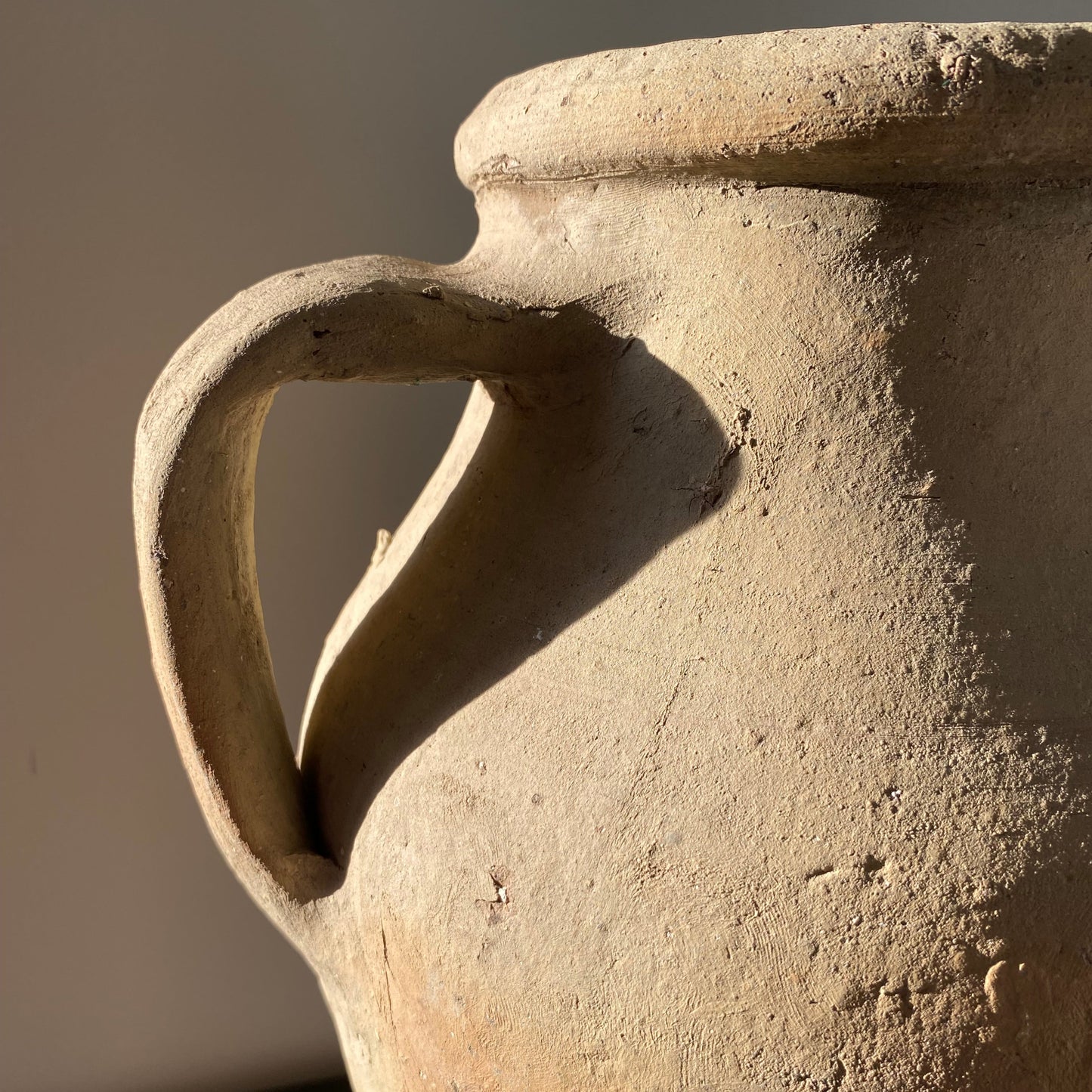 Handle of Vintage Turkish Pots