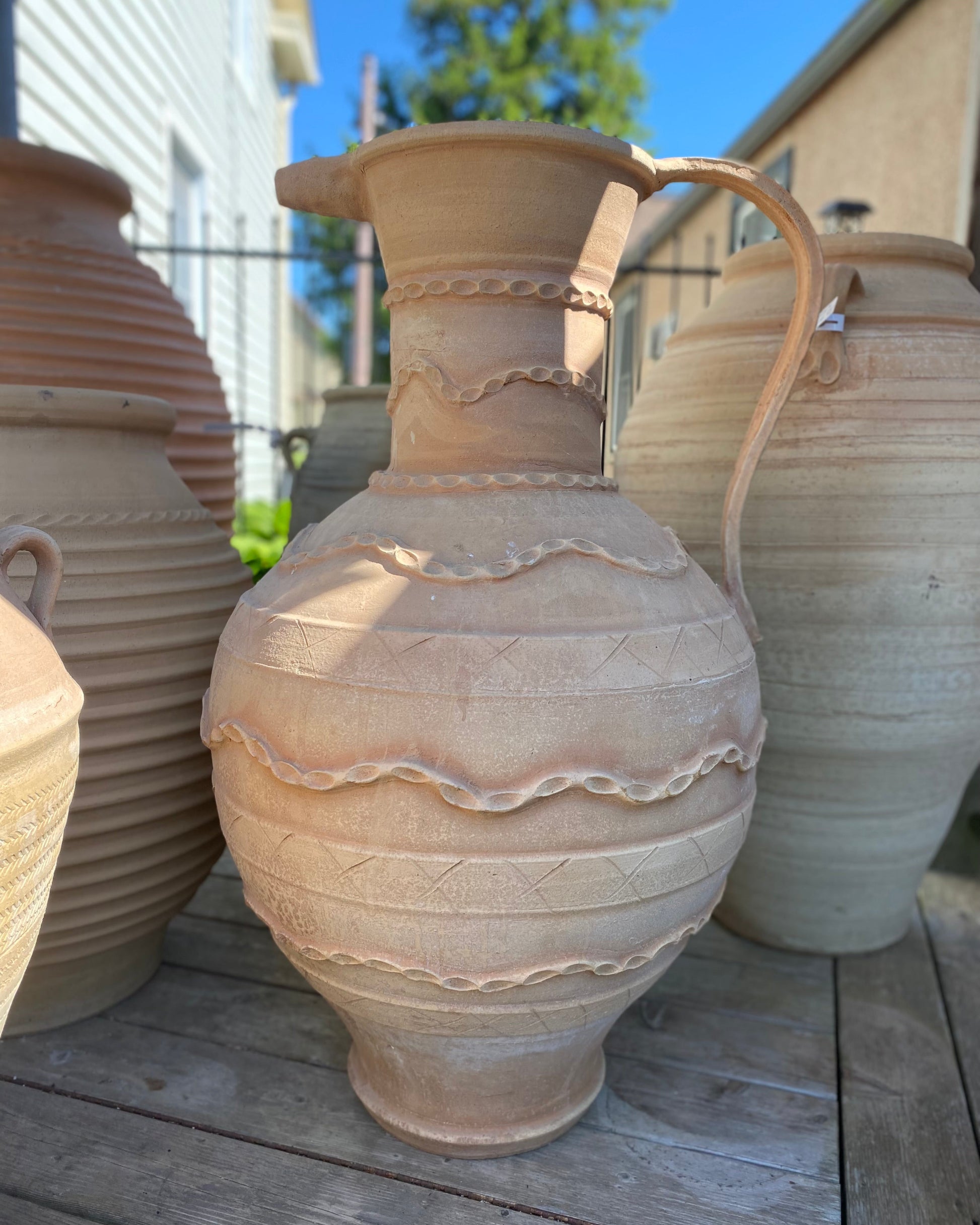 xlarge cretan pot with spout