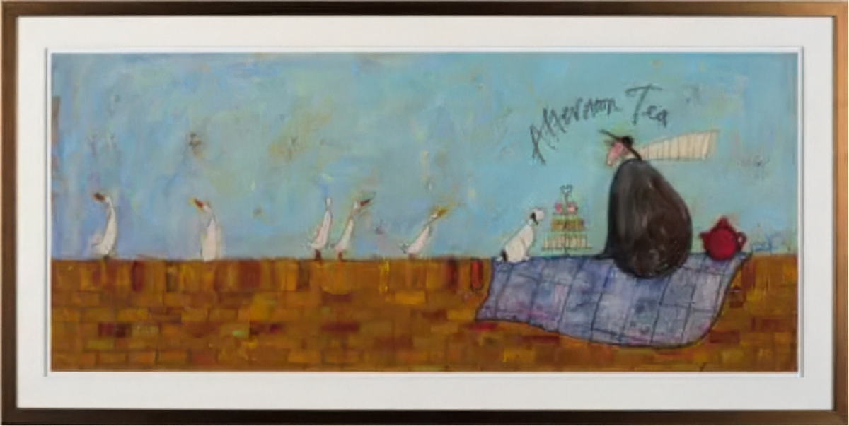Afternoon Tea Print by Sam Toft