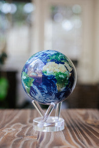 MOVA globe Earth with Clouds 4.5 inch rotating globe at Hamiltons of Pelham