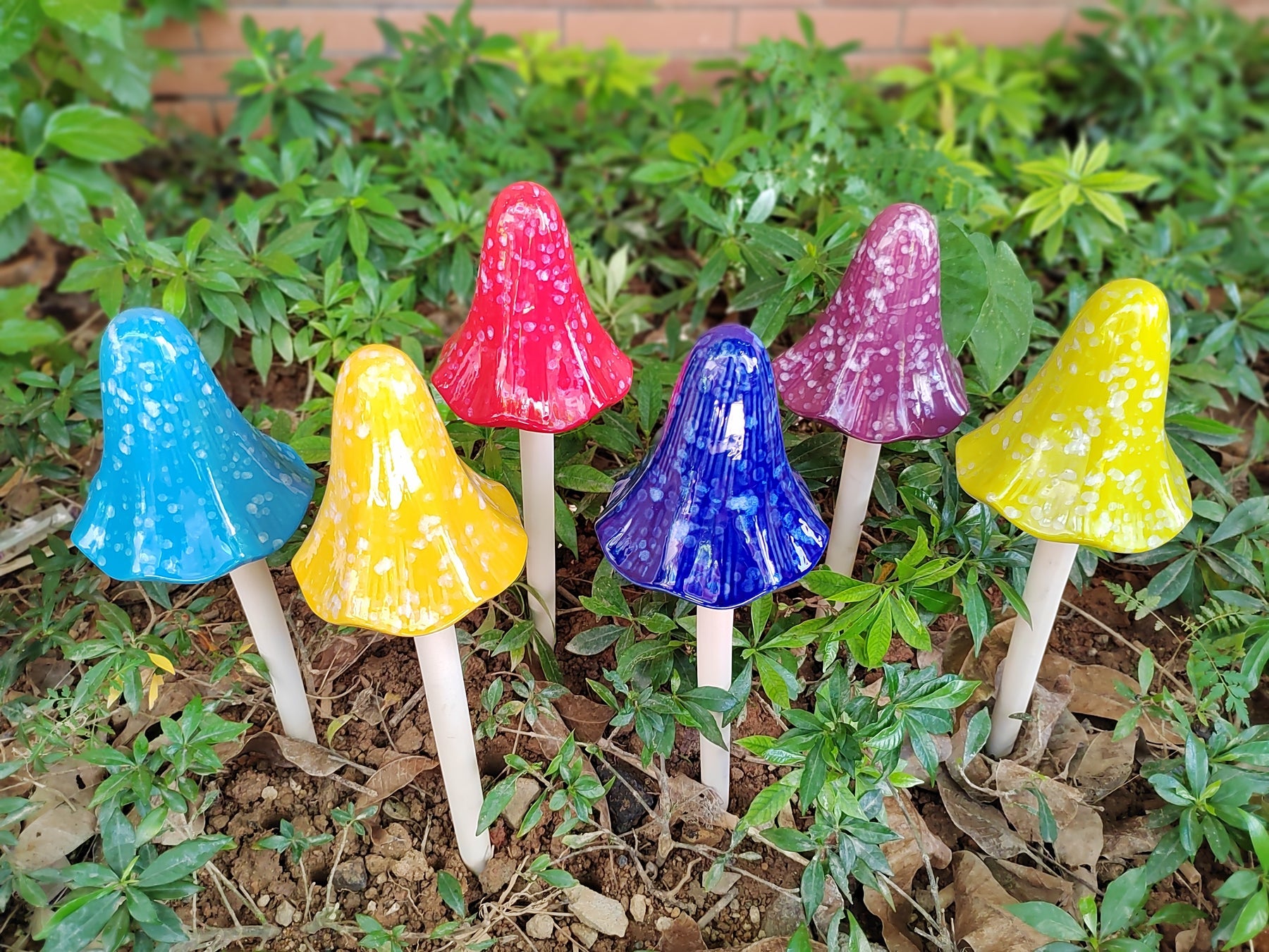 ceramic mushroom