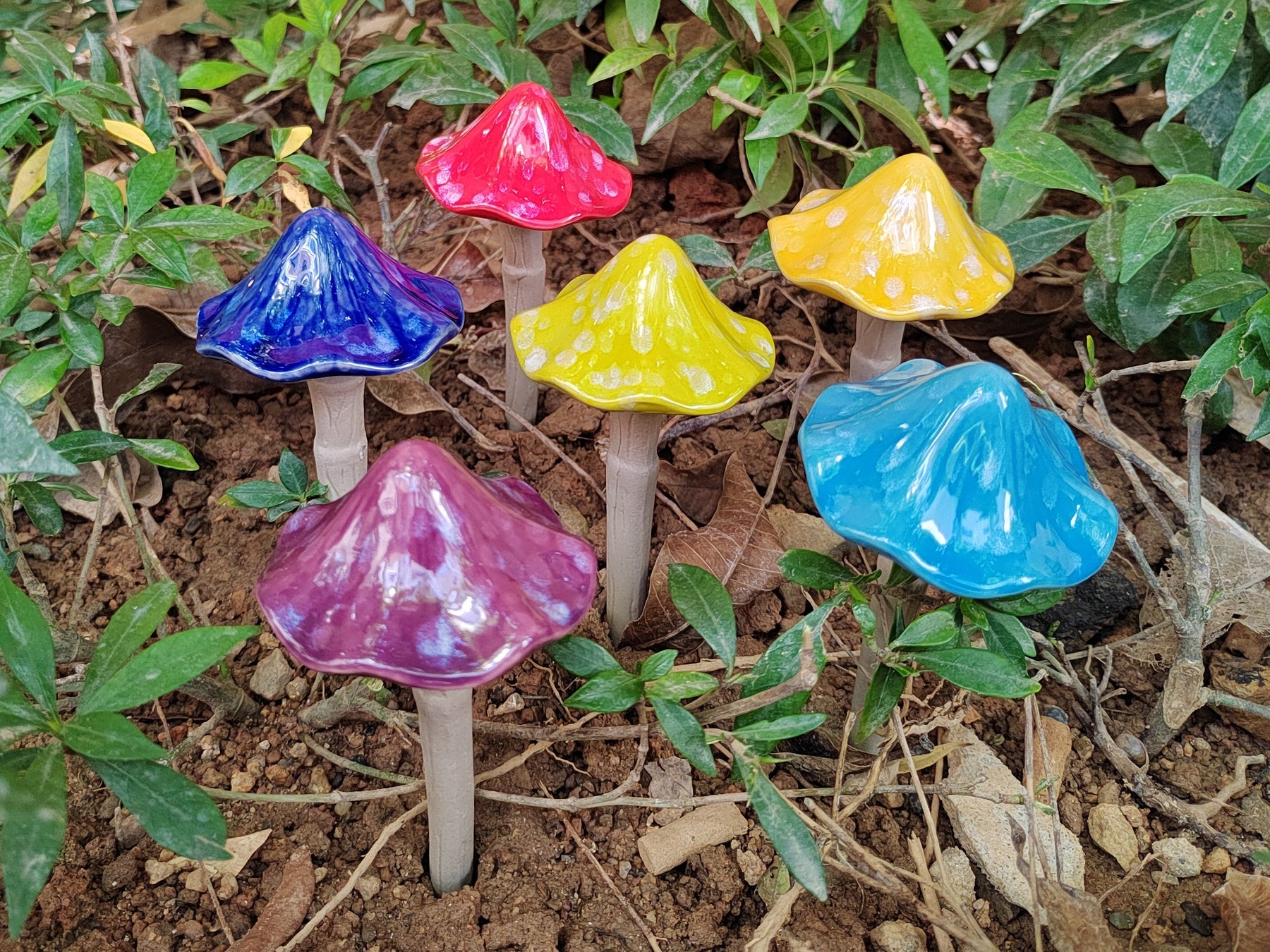 ceramic mushroom