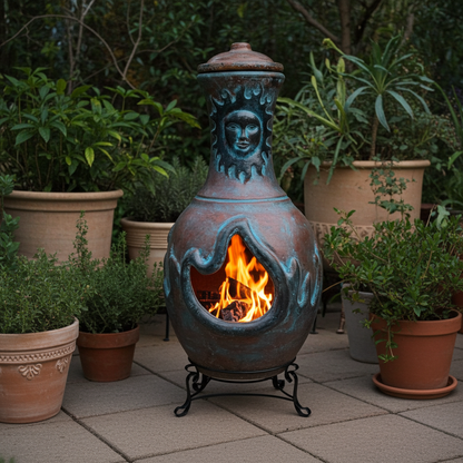 Chiminea Large — Made in Mexico #1