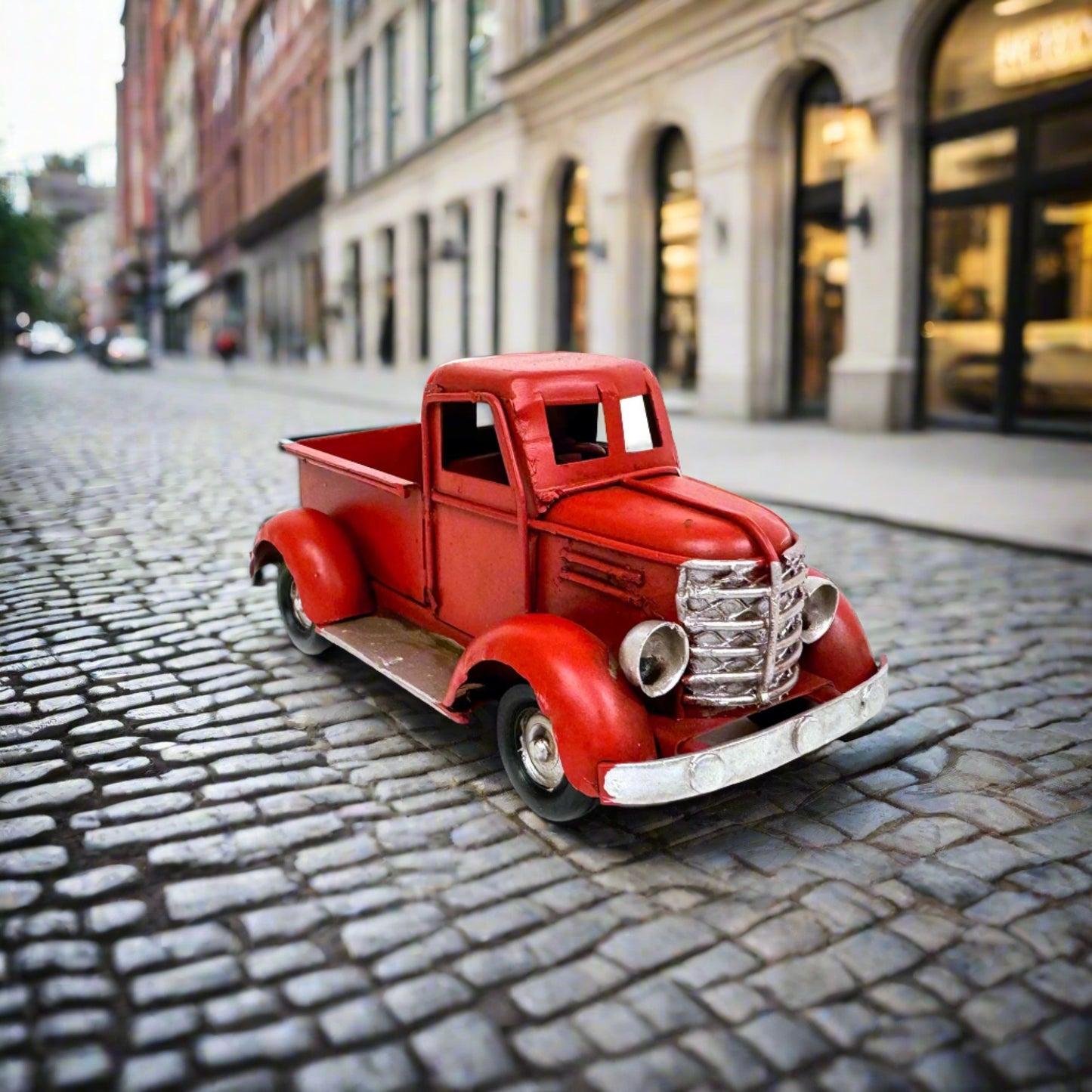 Red Pick-up Truck