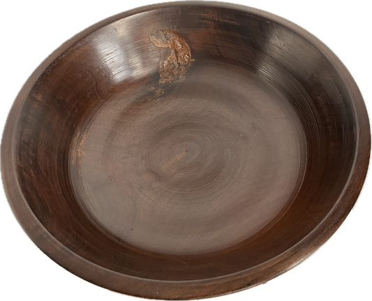 Rosewood bowl handcrafted in Zimbabwe