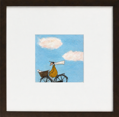 Up, Up, And Over - Framed Print By Sam Toft 14” x 14”