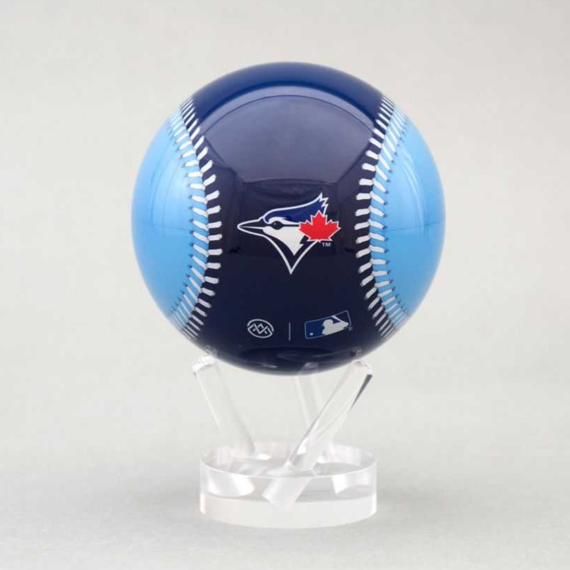 4.5" Toronto Blue Jays Mova Globe – rotating desk globe featuring Blue Jays logo, perfect sports gift or collectible