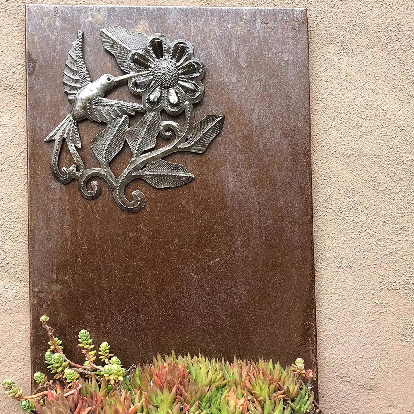 Haitian metal wall decor