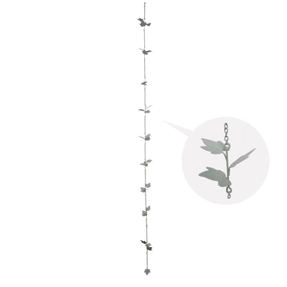 Leaf Rain Chain - green