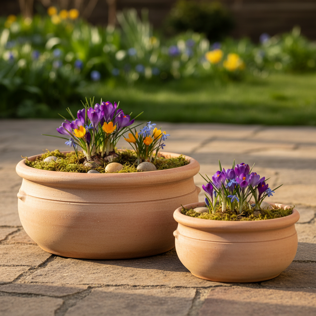 Bonsai Bowl – Small & Large Pair Lifestyle
