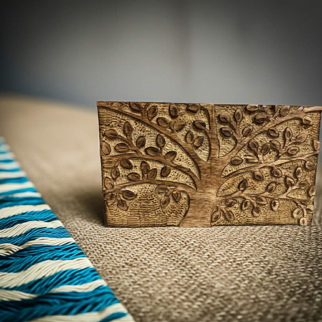 Tree of Life Box - Mango Wood