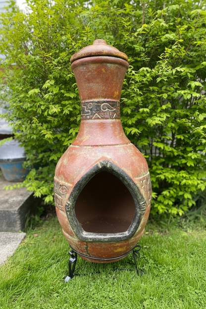 Chiminea Straightened