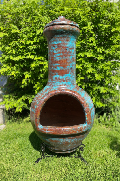 Chiminea Straightened