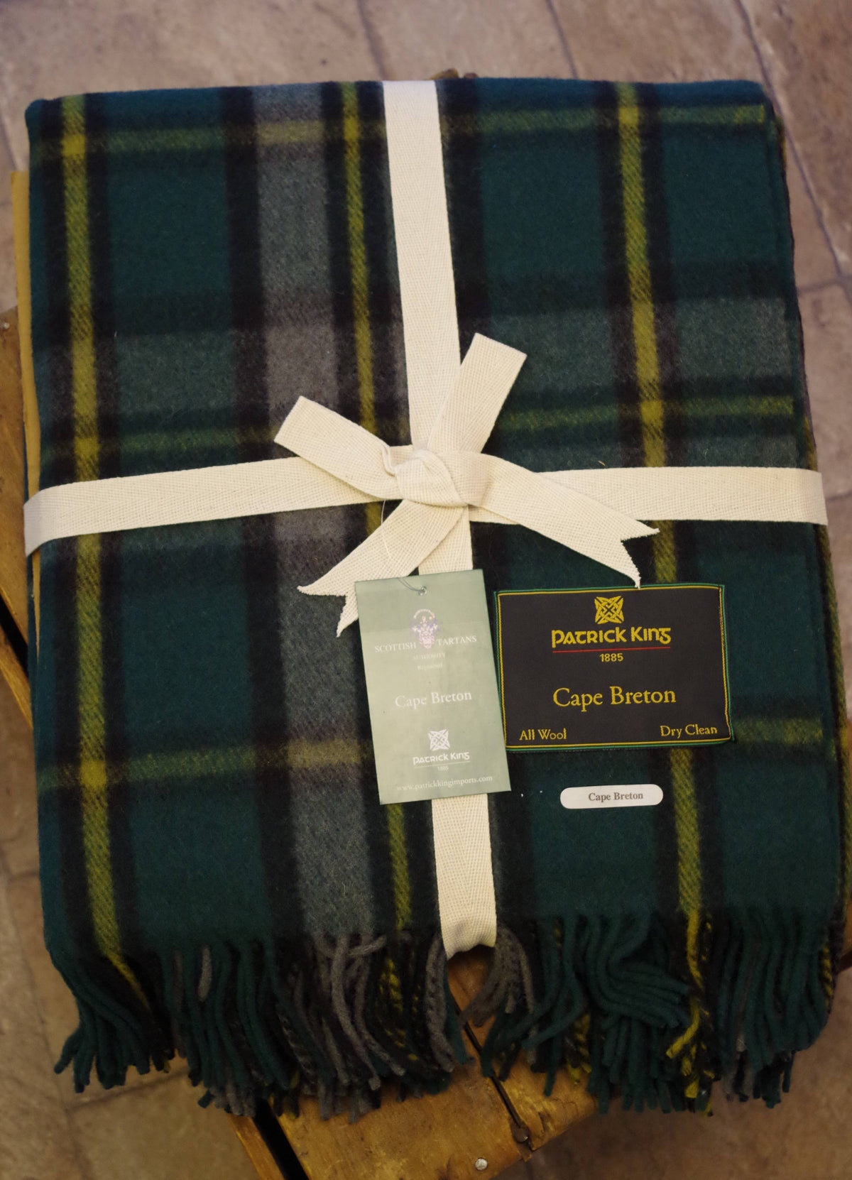 Cape Breton Deluxe Wool Highland Blanket