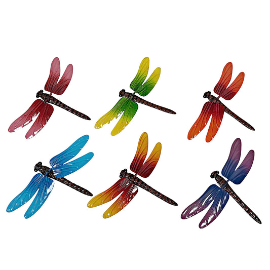 Assorted Dragonfly Garden Stakes
