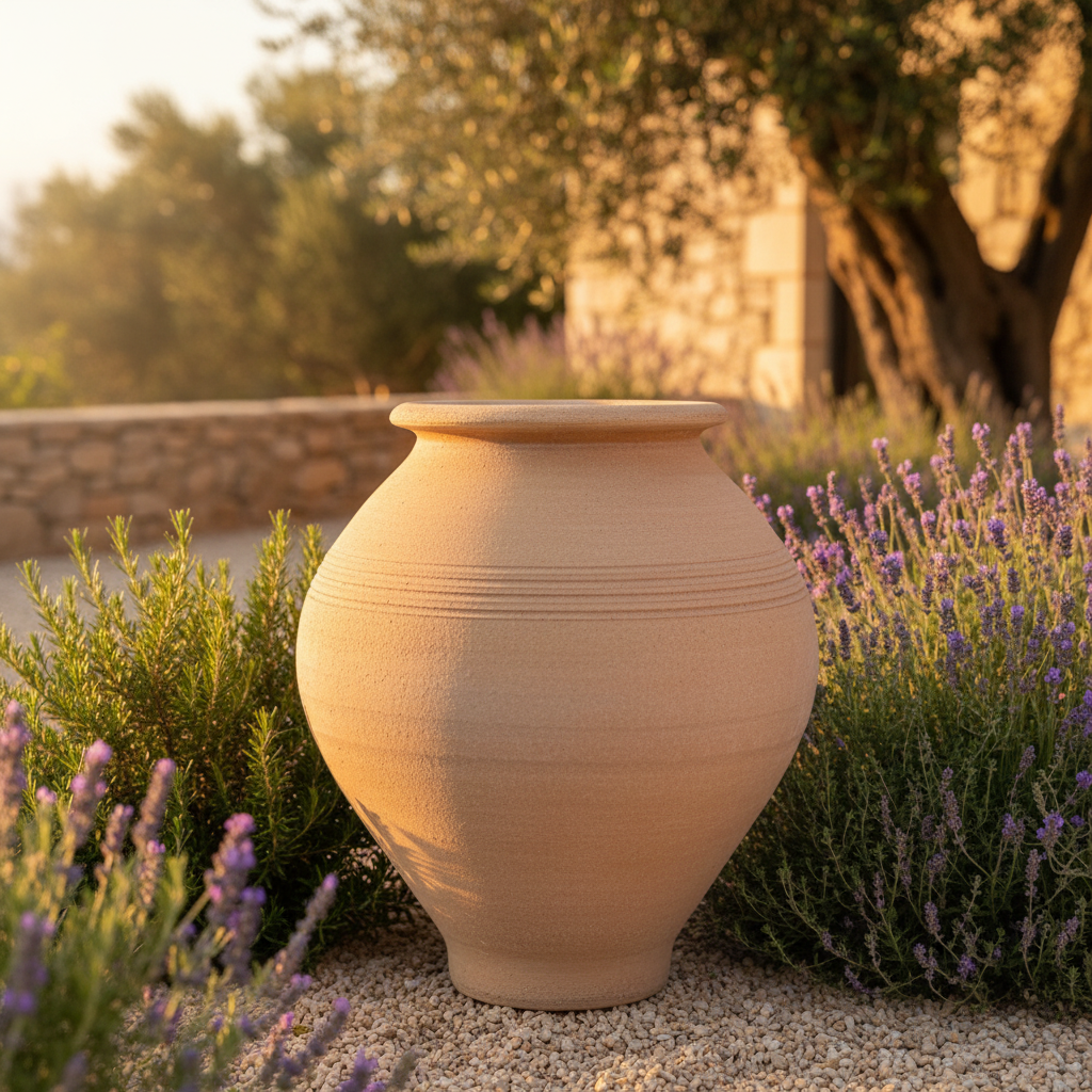 Ella Cretan Terracotta Planter – Lifestyle